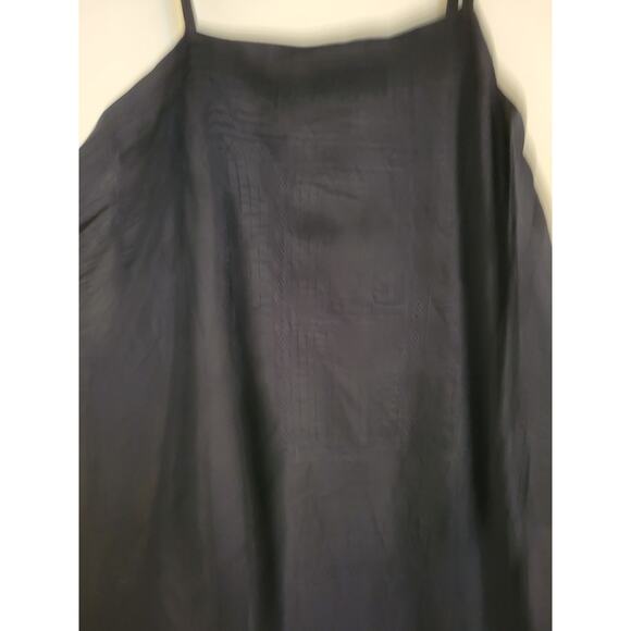 NWT J. Crew Handkerchief Midi Dress Black XS - Picture 5 of 9